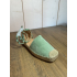 Green espadrilles